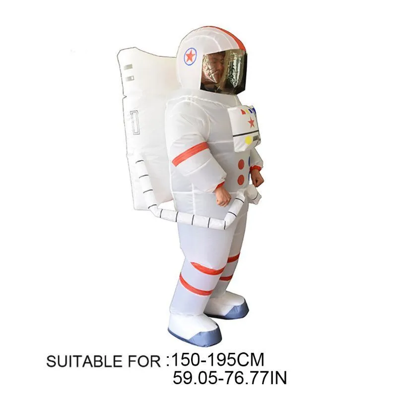 성인 우주 비행사 팽창 식 수입 공통 우주인 chub-suit 의상 점프 수트 코스프레 만화 야외 엔터테인먼트 야외 장난감 220713