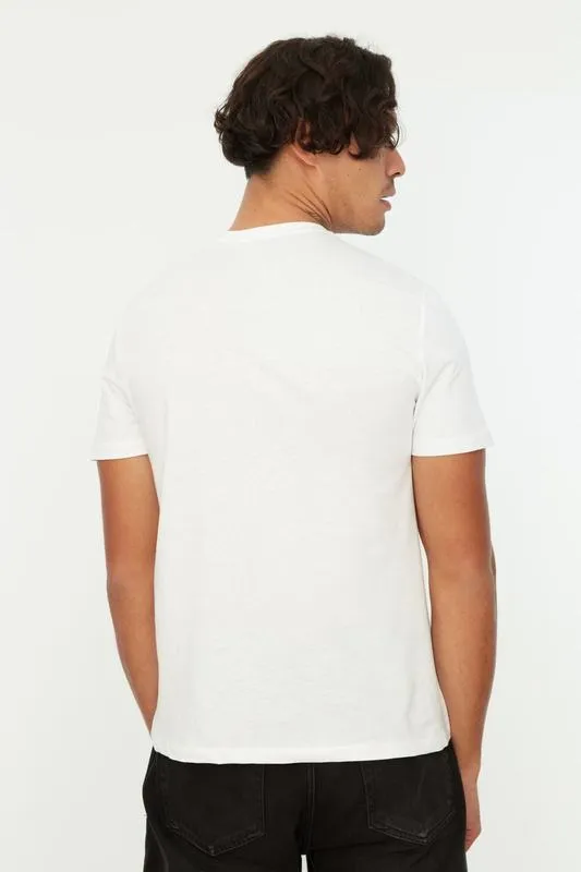 Trendyol manlig Baskl Slim Fit Tshirt 220527