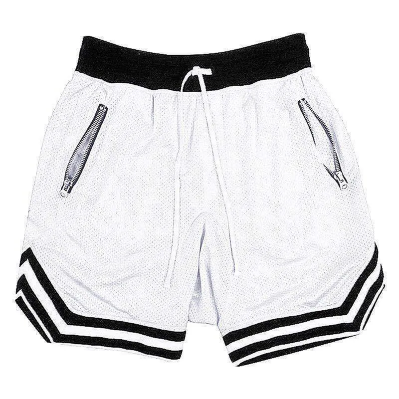 Mężczyzn Casual Shorts Hip Hop Streetwear Męscy siłowni Fitness Krótkie spodnie Joggers Sportswear Bottoms kulturystyka Homme 220715