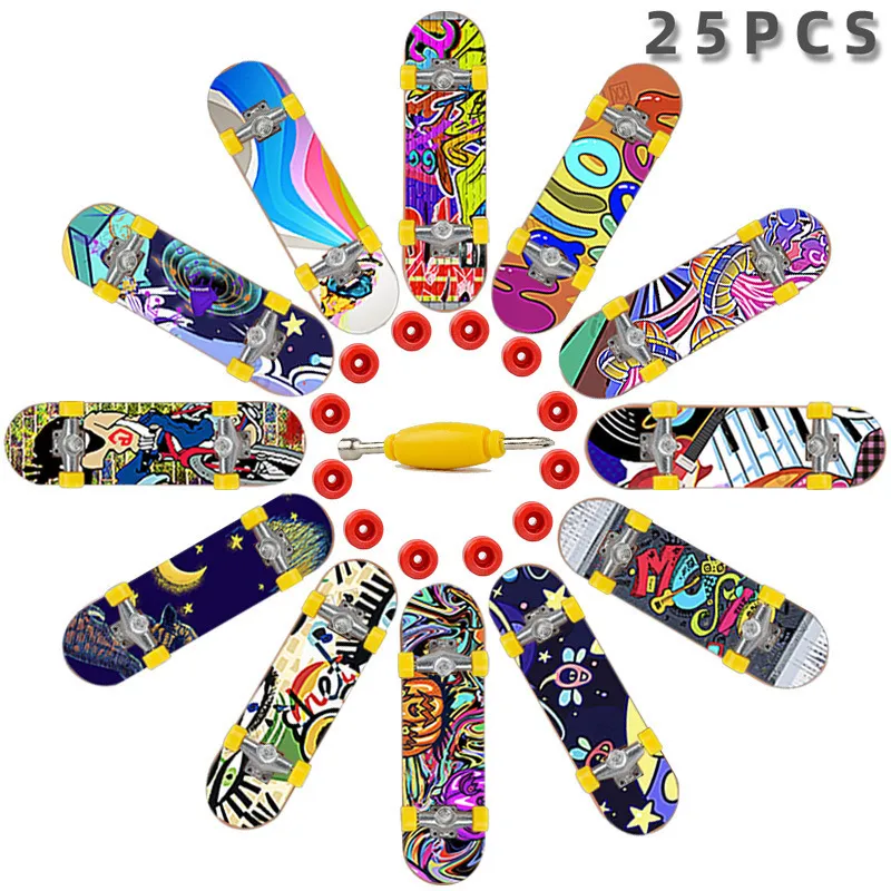 Tech Mini Finger Skate Scooter Ramps Skateboard Board Accessoires Set Tip BMX Fiets DIY Kids Nieuwigheid Toys 220418