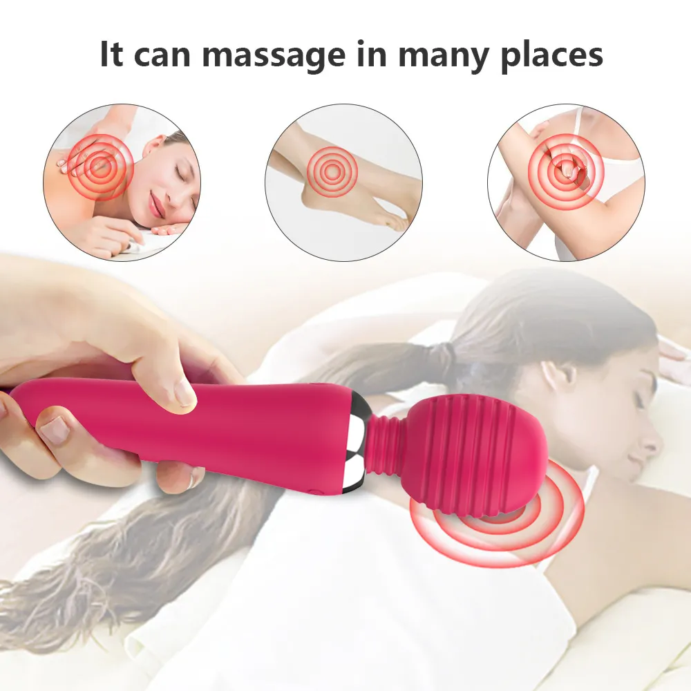 Powerful Dildo Vibrator AV Magic Wand Vibrators for Women Clitoris Stimulator G Spot Massager Masturbator sexy Toys Adults 18