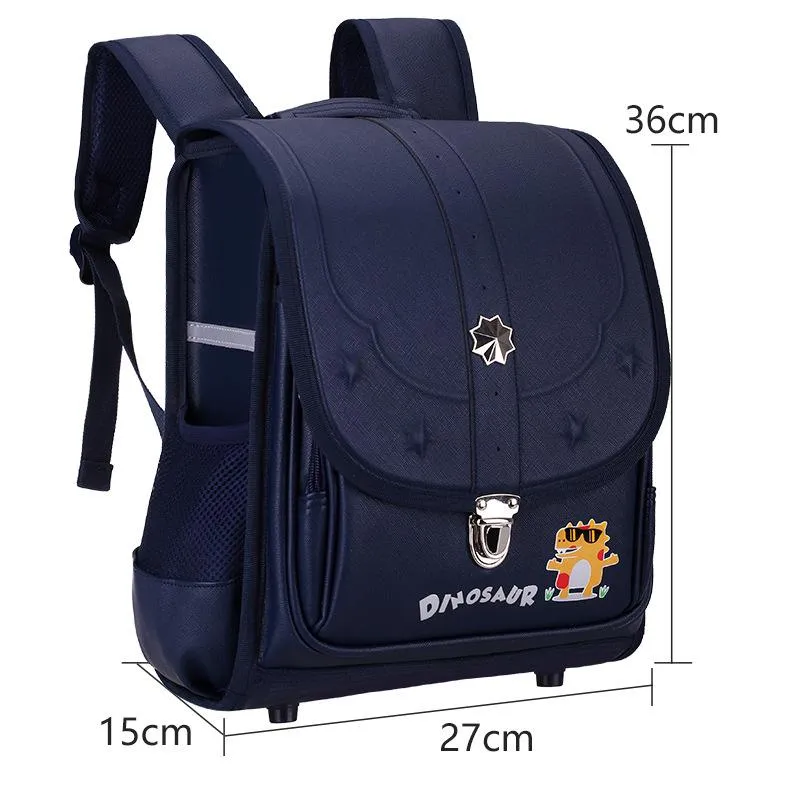 Schultaschen Orthopädische Kinder Schultasche Japanische Randoseru Große Kapazität Leichter Rucksack für Mädchen Wasserdichte PU Baby Mochila Infan310l