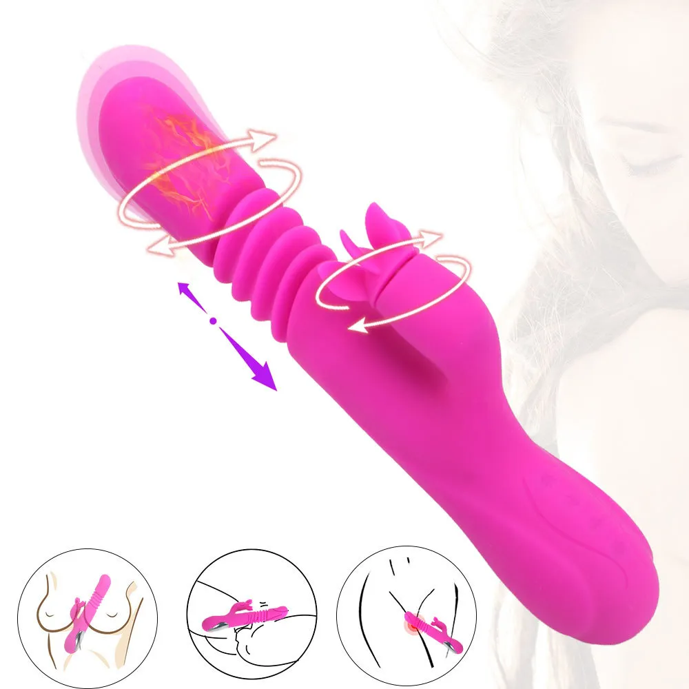 女性のためのバイブレーターエロティックおもちゃ加熱可能ストレッチGスポット大人のバイブレーターセクシーな女性ショップ製品