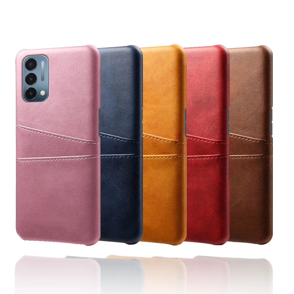 الحالات الهاتفية الفاخرة PU Leather Wallet لـ OnePlus 9 8 7T 7 Pro Card Slots الخلفية Nord N10 5G N100