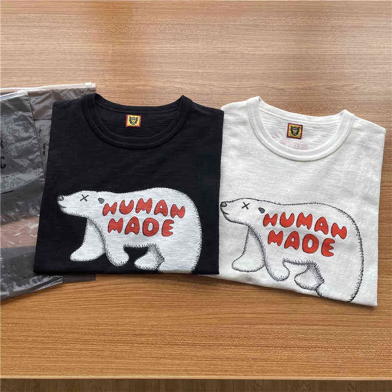 Nueva camiseta hecha por humanos para hombres y mujeres, camisetas hechas por humanos, camisetas