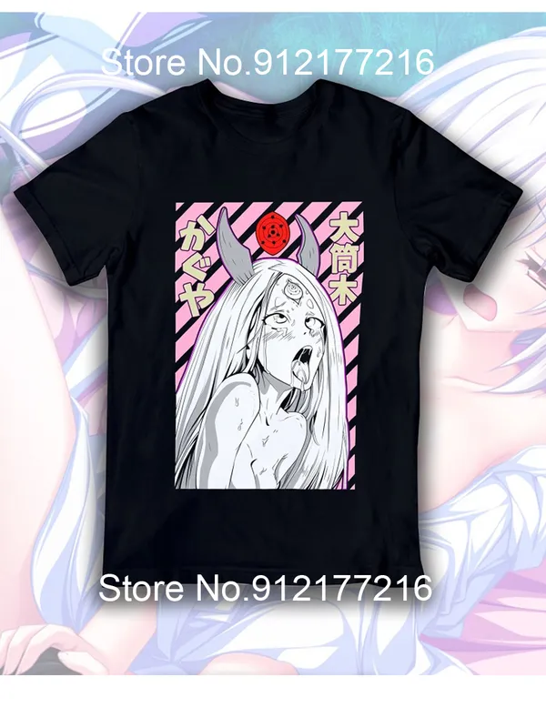 Waifu T-shirt Männer Otaku Lewd Hentai Nettes Mädchen Anime Ahegao T hemd Frühling Sommer Top Mann Frauen Harajuku Druck Mode 220712