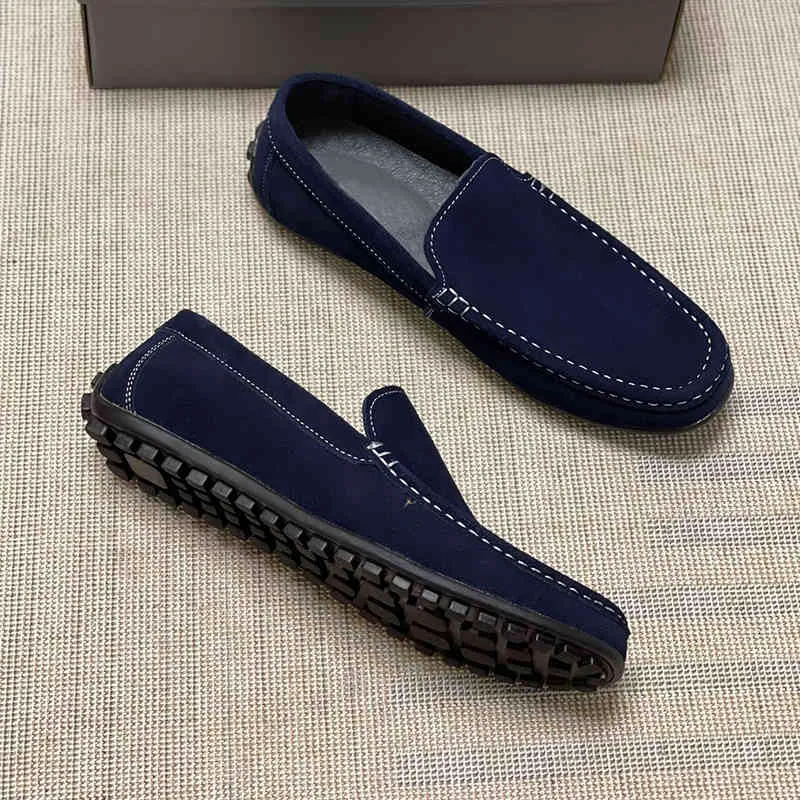 Dresses Shoes Beanie Shoes Men Soft Casual Shoe All-match Dress Shoes Comfort Inside Loafers Women Designer High-end Atmosphere Wedding Shoe 220711