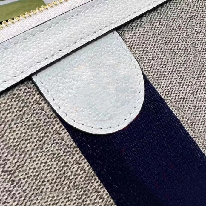 Unisexe Vérite portefeuille en cuir porte-sac à main classique portefeuille à glissière simple support de carte de bourse avec boîte à poussière Box260i