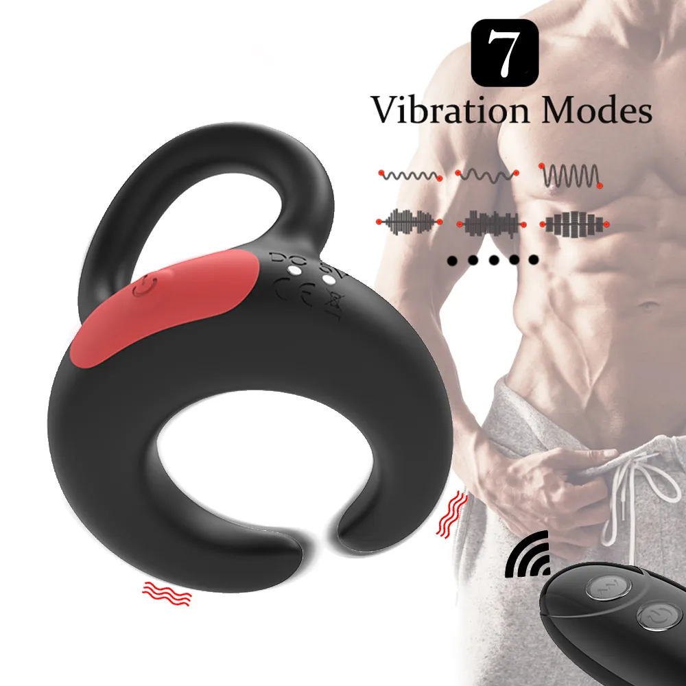 Männer Penis Massagegerät Hoden Vibratoren für Männer Masturbatoren Fernbedienung Cock ring Keuschheitsgürtel Dildo sexy Spielzeug Erwachsene 18