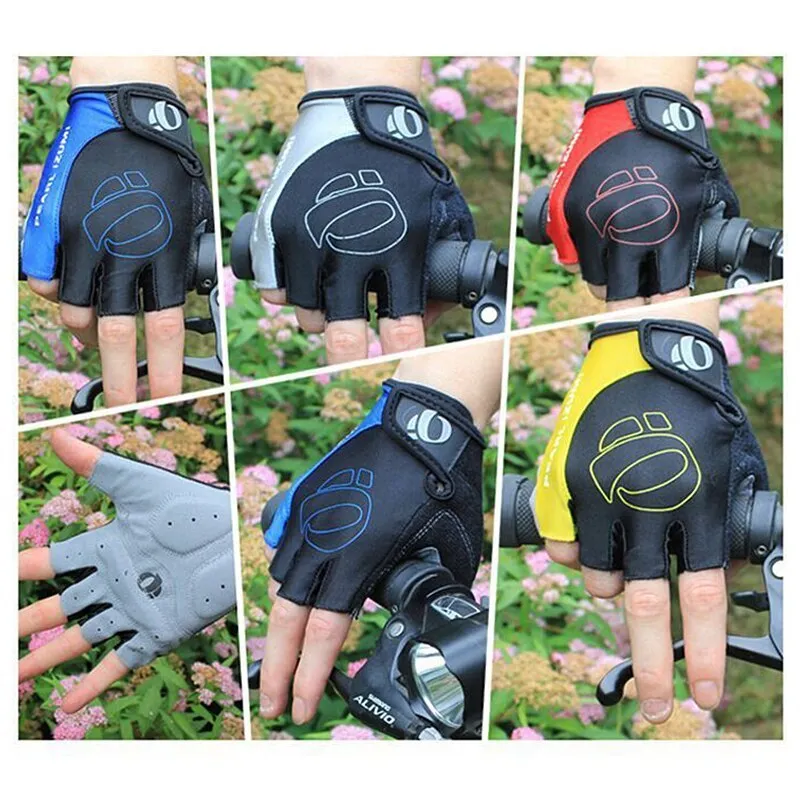 Half Finger Cycling Handschoenen Anti slip Anti Sweat Gel Bicycle Riding Shock Proof MTB Road Mountain Bike Sports 220624