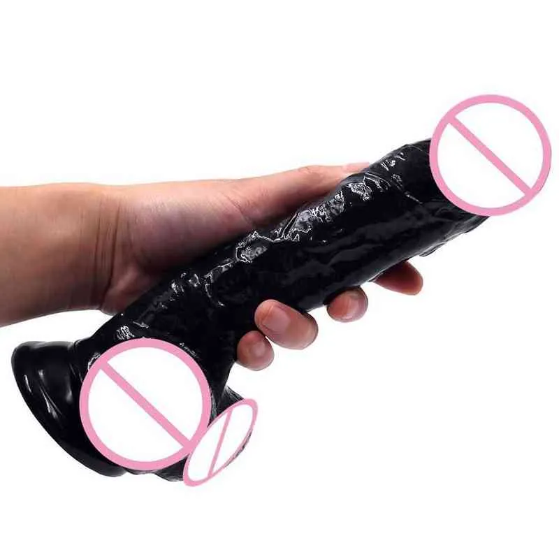 Nxy Dildos Artificial Penis Female Masturbation Artifact Line Electric Vibrator Adult Toy Sucker Wear 0316