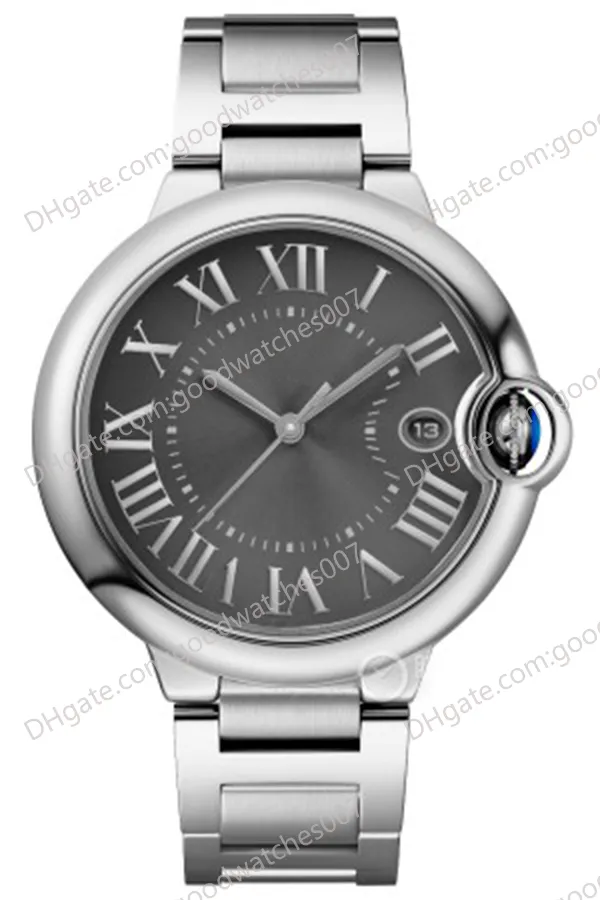 Panie Watch Automatyczne mechaniczne 33 mm czerwona tarcza 40 mm męskie zegarek WSBB0060 Skórzany pasek