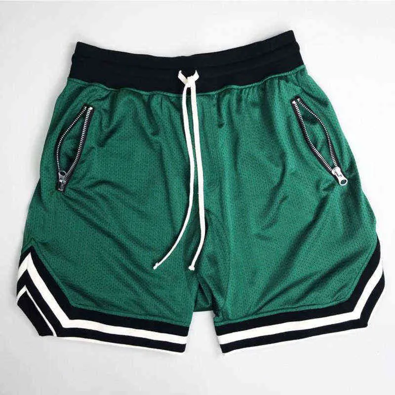 Shorts pour hommes 2020 été loisirs longueur au genou couleur Patchwork Joggers pantalons de survêtement courts pantalons Bermuda T220825
