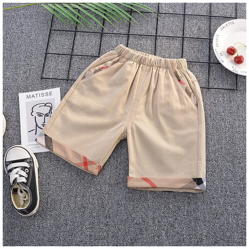 Boy Set Baby Boys Suit Cotton Summer Casual Outing Clothes Top Shorts Clothing for Children's Infant Kids Fashion 220507
