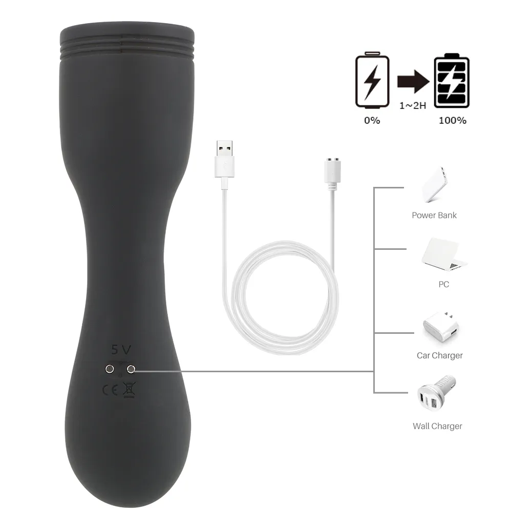 IKOKY Penis Vibrator sexy Toy for Men 9 Speed Delay Lasting Trainer Male Masturbators Glans Stimulator Vaginal Cup Massager
