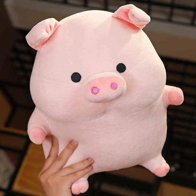 Cm Belle Simulation Piggy Jouets Kawaii Petit Cochon Câlins Peluche Oreiller Rempli Doux Poupées Pour Enfants Filles Valentine J220704
