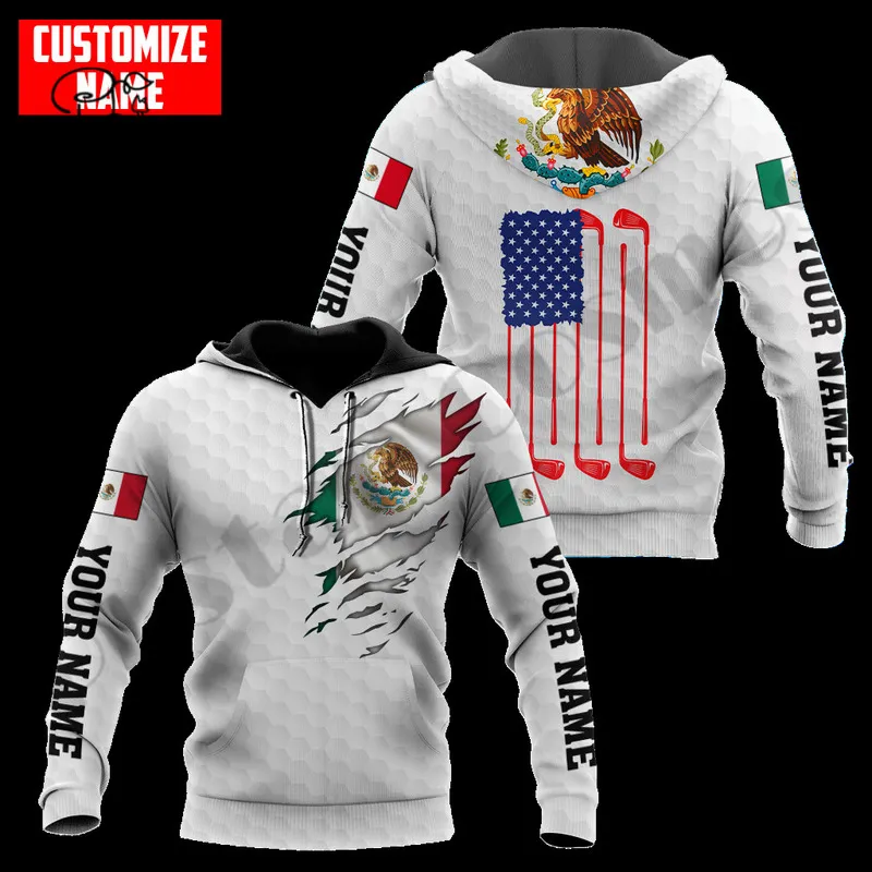 PLstar Cosmos 3DPrinted est Mexico Custom Name Art Unique Hrajuku Streetwear Unisex Casual Funny Hoodies Zip Sweatshirt 4 220714gx