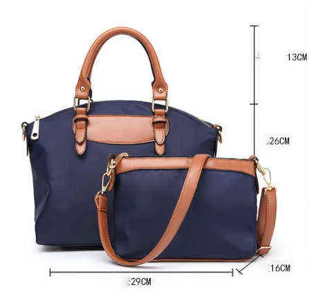 Kadınlar kızlar için su geçirmez çantalar basit okul omuz çantaları lüks tasarımcı kadın gündelik crossbody paketi damla nakliye 220616