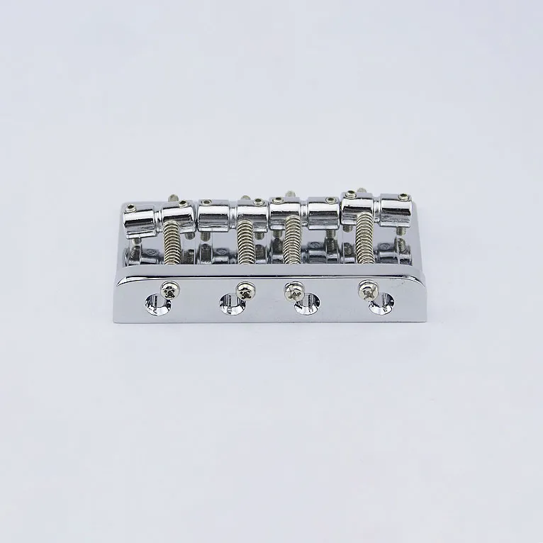 4 Strings Guitar Bridges Chrome Electric Bass Bridge