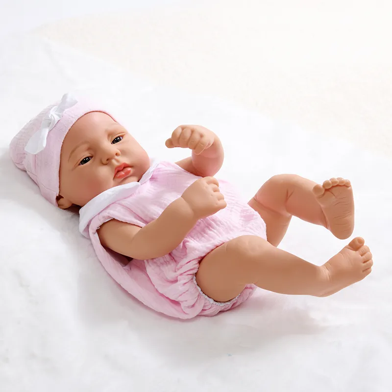 40cm Baby Reborn Dolls Toys Silicone pieno impermeabile Realistico Real Bebe Girls Regali bambini 220505