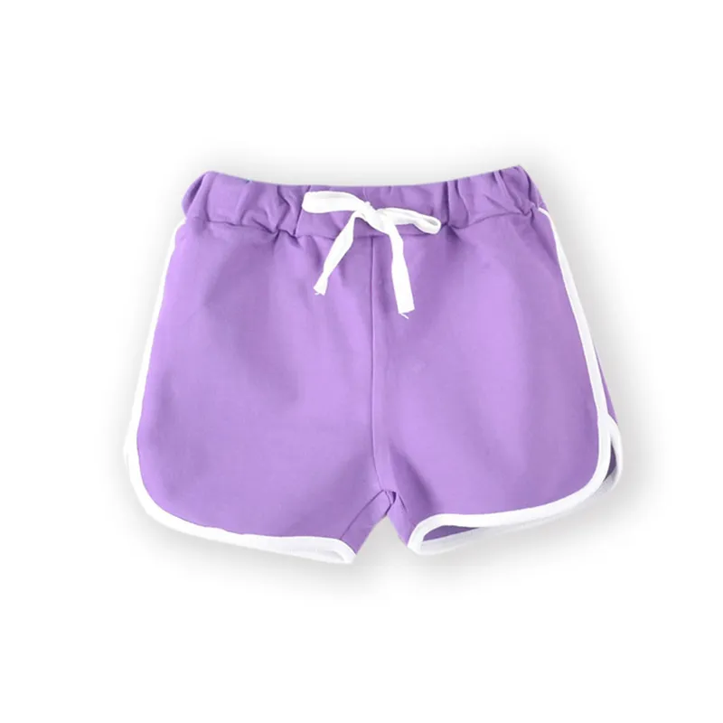 313 lat dzieci chłopcy dziewczyny letnie sporty sportowe unisex dzieci cukierki kolor swobodny krótkie spodnie spodnie dna 220615