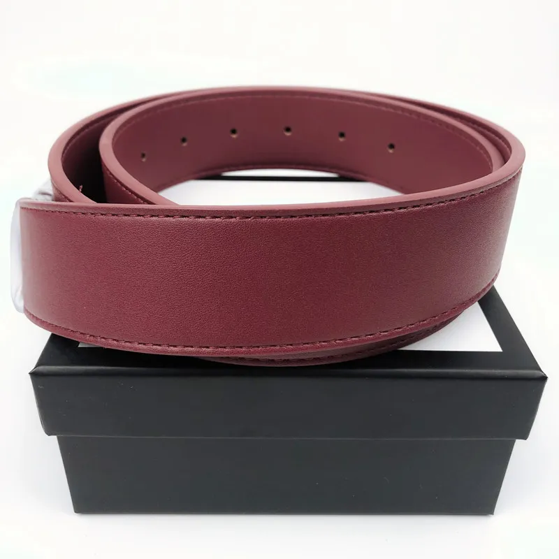 Designerbälten Brev Big Buckle Mens Belt Fashion Womens Belts Midjeband Svans Metall Monogram Läderbredd 3 8 cm med Box273R