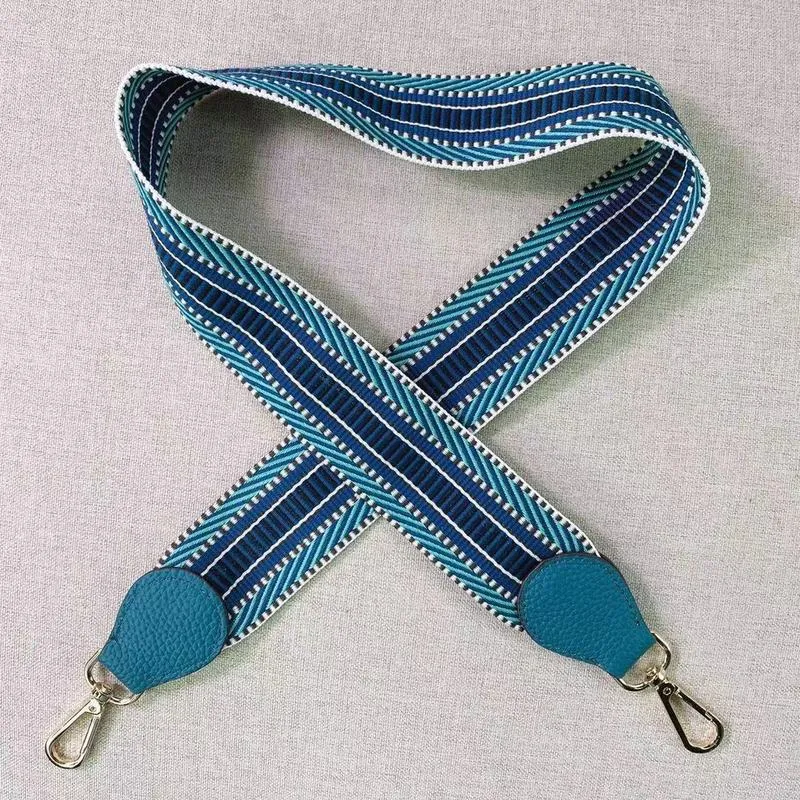 Famoso diseñador de lona, correa ancha para hombro de cuero genuino, correa para bolso de moda, cinturón de repuesto, accesorios para bolso, 100 cm de largo 22042276v