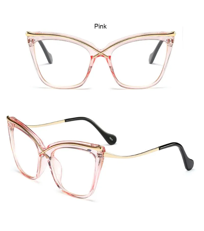 Солнцезащитные очки уникальные большие Leoaprd очки для чтения «кошачий глаз» женские винтажные очки в большой оправе для пресбиопии прозрачные с анти-синим светом 2 4 LeesbrilS275x