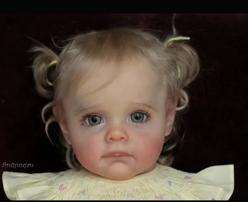 23Inch Reborn Doll Kit Maggi with COA Limited Edition Soft Touch  Color Vinyl 220505