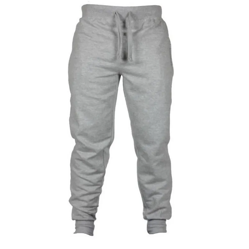 Herrbyxor herr joggers casual fitness män sportkläder träning bottnar mager tröjor byxor svarta gym jogger spår 220826