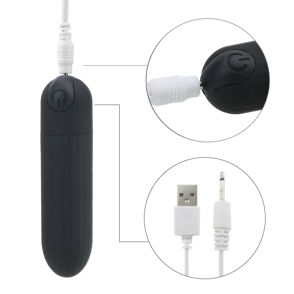 Olo Bullet Vibrator اهتزاز قوي 10 مستحضرات مهبلية مركبة مثيرة للنساء USB مشحونة عن بعد محفز البظر عن بعد