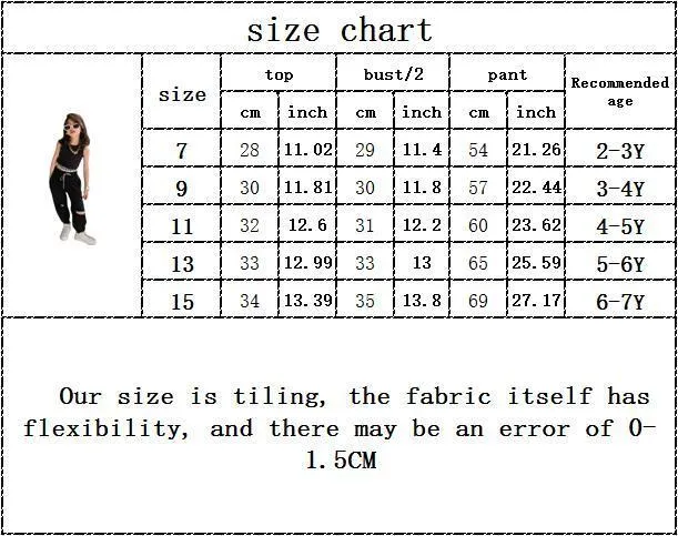 Summer Kids Neonate Cool Fashion Top senza maniche Vest Hole Pantaloni lunghi Pizzo Toddler Bambini Copre gli insiemi 2 pezzi 2 7Y 220620