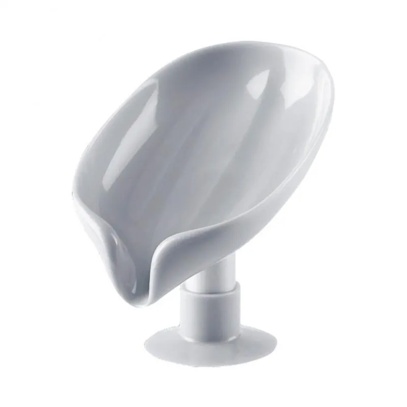 Support antidérapant portable en forme de feuille, salle de bain, douche, porte-savon, évier de cuisine, support de rangement pour éponge, plateau à ventouse 220622