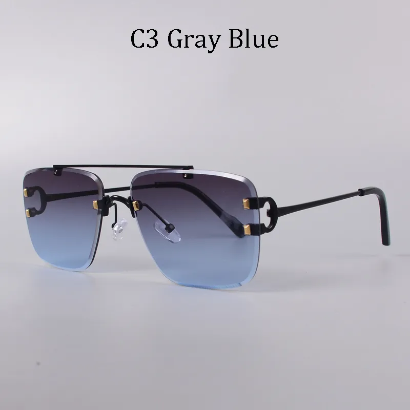 Carter Wire C Designer Diamond Cut Sunglasses Men Sunglasses Tones For Women Luxury Brand Vintage Sun Glasses Sun 220510