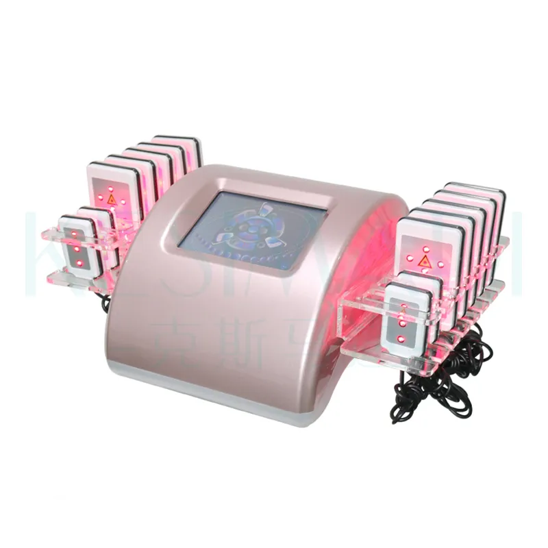 Bärbar lipolaser 4D -kropps bantning Cellulit Laser Slim Lipo LipolyS Machine for Beauty Salon