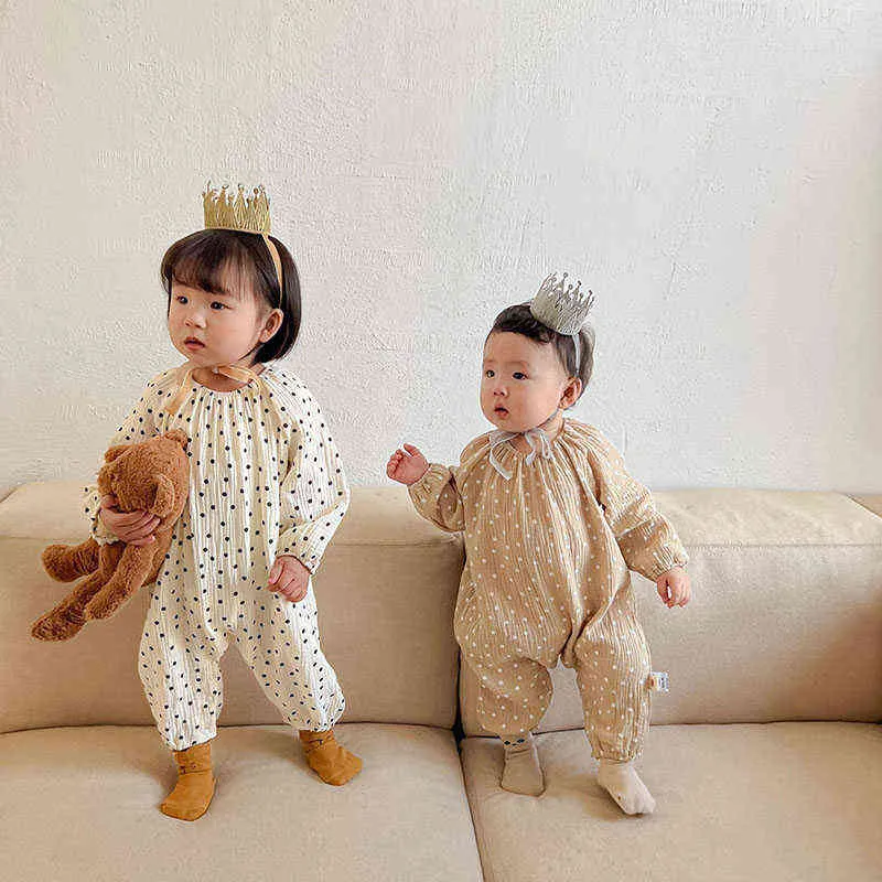 2022 automne nouveau-né bébé vêtements enfant coton barboteuse enfant en bas âge garçon fille printemps vêtements bébé Thanksgiving tenues G220510