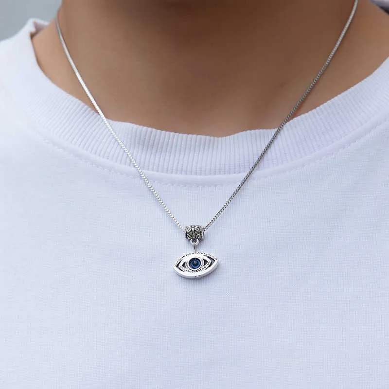 Zilveren kleur Turkse mode oog hanger ketting voor vrouwen vlinder olifant choker chain paar sieraden