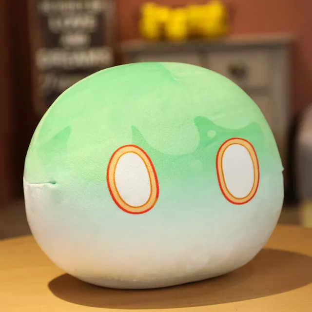 10CM Genshin Impact Pendant Kawaii Slime Dolls Keli Dango Throw Paimon Klee Amber Stuffed Plush Doll Toys 220628