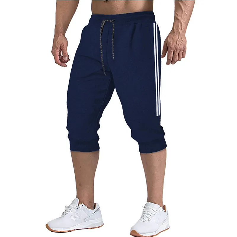 Jogger décontracté Slim Harem doux 34 pantalons mode hommes pantalons de survêtement été confortable mâle Shorts XXXL 220705
