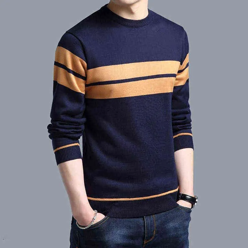 Yeni Moda 2022 Sonbahar Kış Erkekleri Yün Yavurucu Sweaters Man Sweaters Sweater Sweater Sweater Men Giyim L220801