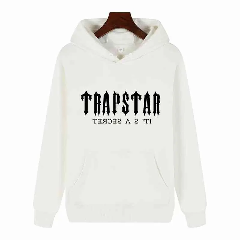 Sweat à capuche de marque pour hommes, sweat-shirt de haute qualité, Trapstar lettre imprimée, en coton, veste décontractée, nouvelle collection automne hiver, offre spéciale