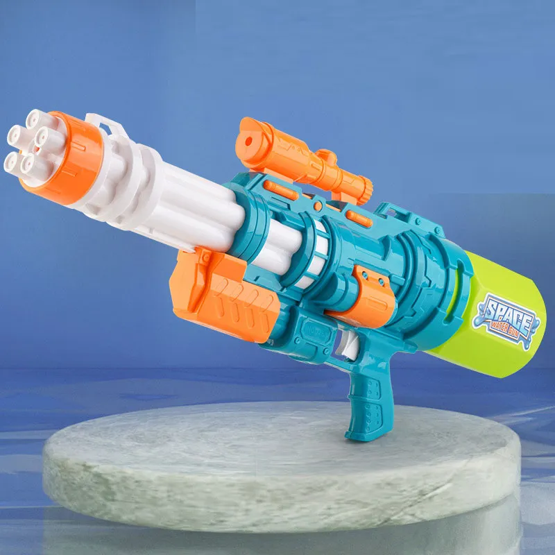 Ny vattenpistol med h￶g tryck strandleksaker spruta pistoler barn pool spel sommar utomhus stor kapacitet vatten sl￥ss f￶r barn