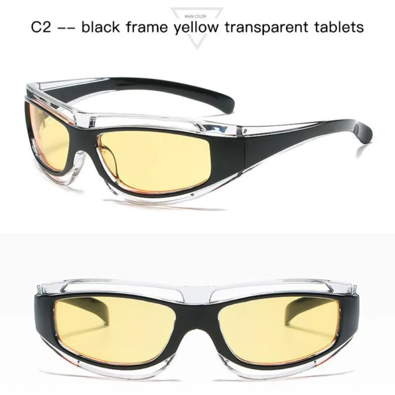 Fashion Sunglasses Bike Cycling Glasses Outdoor Full Frame Riding Eyewear Personalized Women Men Equipment 220624