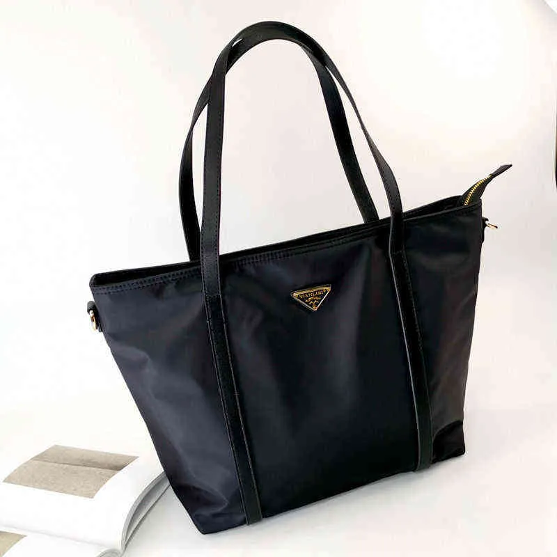 Handbag 2022 new tote bag versatile shoulder bag waterproof nylon large capacity messenger bag handbag