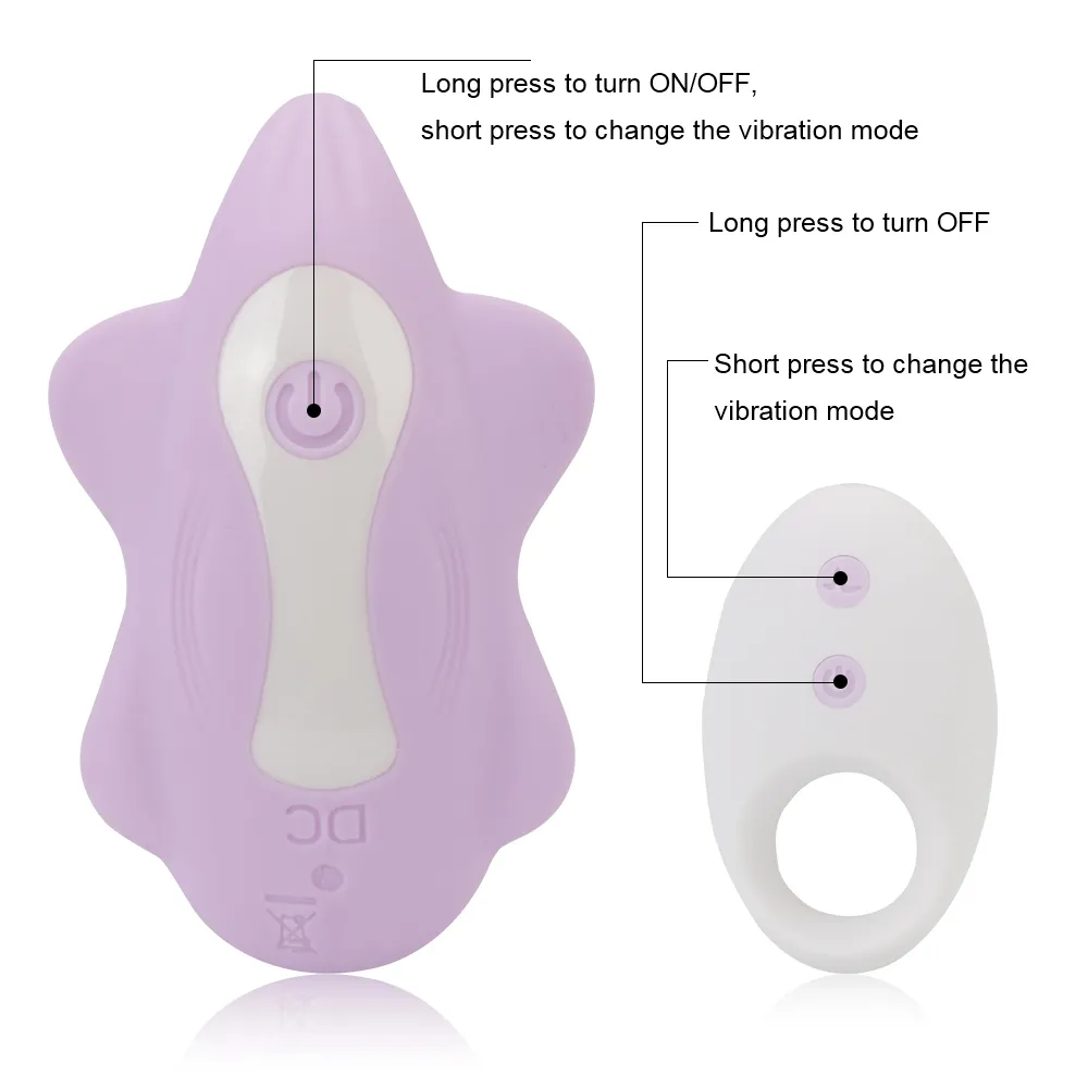 Fjärrkontroll Sexiga leksaker för kvinnor bärbar dildo vibrator 10 frekvens utomhusanvändning g-spot tros klitoris stimulator