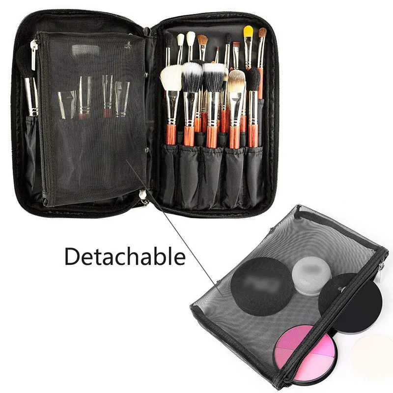 Sac cosmétique professionnel étui de beauté brosse de toilette organisateur Neceser maquillage multifonctionnel pour voyage maison 220621