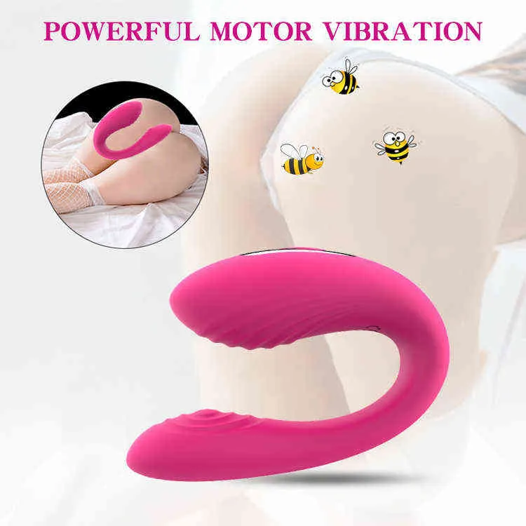 NXY vibrators oplaadbare paren 9 Krachtige trillingen Draadloze afstandsbediening G Spot Clitoral Sex Toys Dames 0411