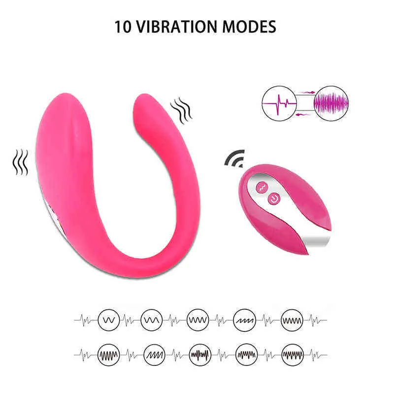 NXY Vibrators Couple Vibrator with Remote Control 10 Vibration Modes Clitoral g Spot Stimulator Usb Rechargeab_voghion.com