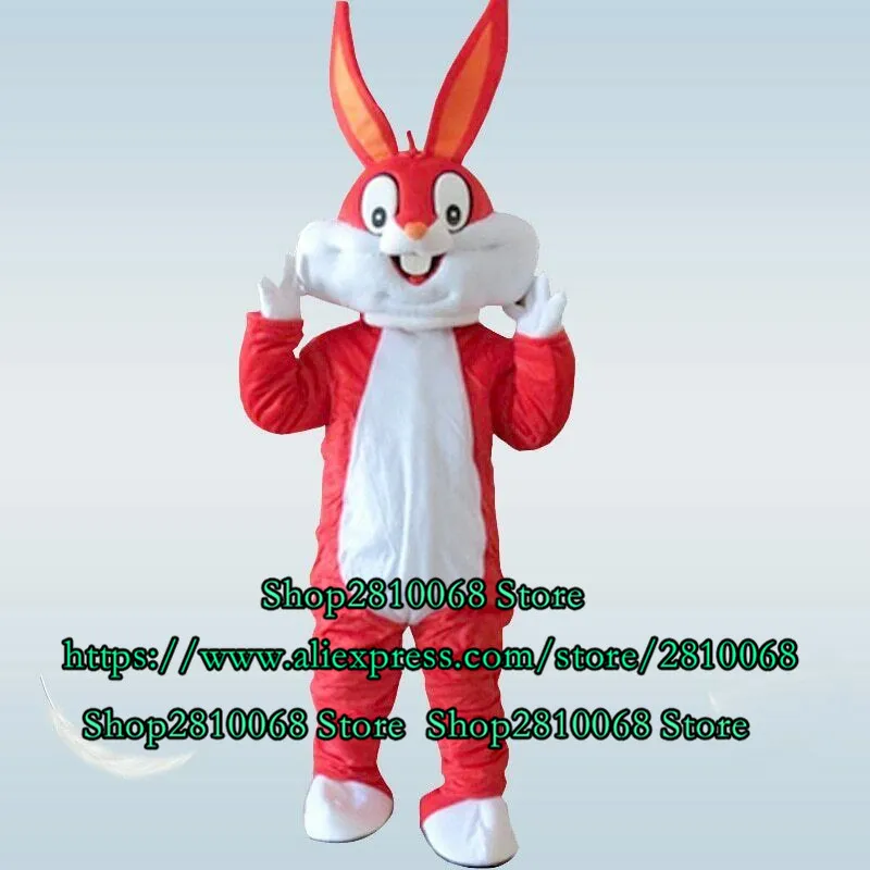 Costume de poupée de mascotte Lapin de Pâques Costume de mascotte Costume de dessin animé Jeu de rôle Jeu de fête Carnaval Noël Publicité Vêtements Cadeau d'anniversaire 11