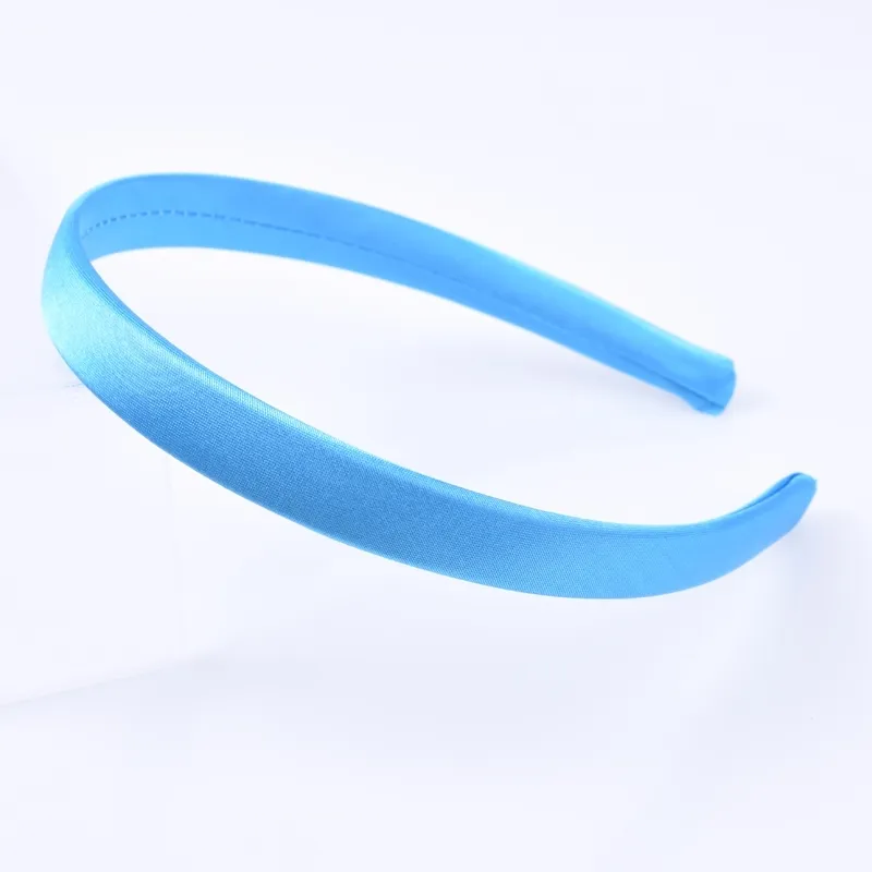 1 5CM Wide Hair Hoop Head bands For Women Kids band Accessories Satin Ribbon Band headband Makeup Sports W220316257S